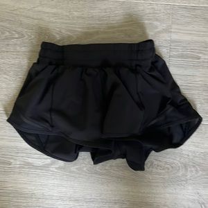 Lululemon womens shorts, xs, black
